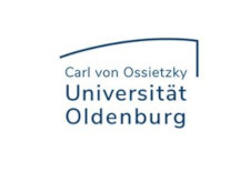 Blaues Logo mit der Aufschrift Universität Oldenburg