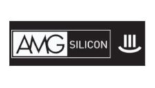 Schwarz-weißes Logo mit der Aufschrift AMG Silicon